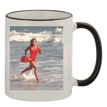 Carmen Electra 11oz Colored Rim & Handle Mug