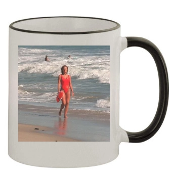 Carmen Electra 11oz Colored Rim & Handle Mug