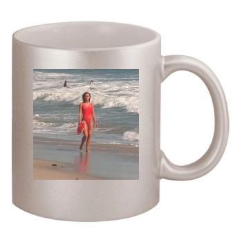 Carmen Electra 11oz Metallic Silver Mug