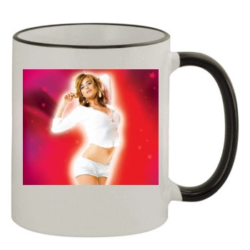 Carmen Electra 11oz Colored Rim & Handle Mug