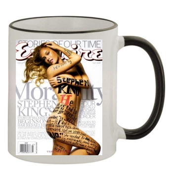 Bar Refaeli 11oz Colored Rim & Handle Mug