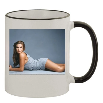 Carmen Electra 11oz Colored Rim & Handle Mug