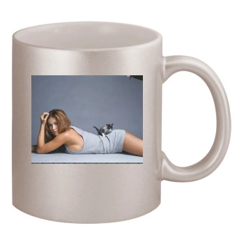 Carmen Electra 11oz Metallic Silver Mug