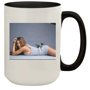 Carmen Electra 15oz Colored Inner & Handle Mug