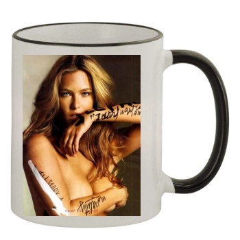 Bar Refaeli 11oz Colored Rim & Handle Mug