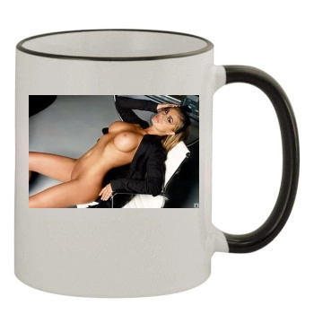 Carmen Electra 11oz Colored Rim & Handle Mug