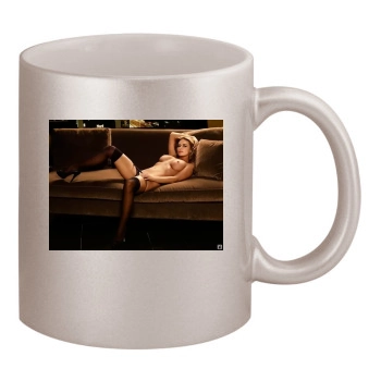 Carmen Electra 11oz Metallic Silver Mug