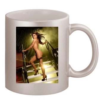 Carmen Electra 11oz Metallic Silver Mug