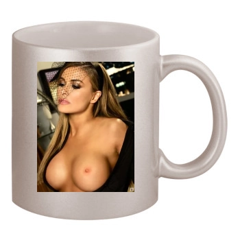 Carmen Electra 11oz Metallic Silver Mug