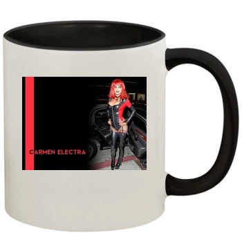 Carmen Electra 11oz Colored Inner & Handle Mug