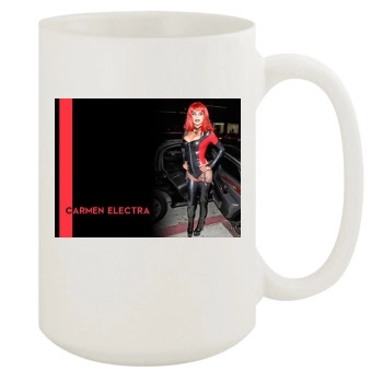 Carmen Electra 15oz White Mug