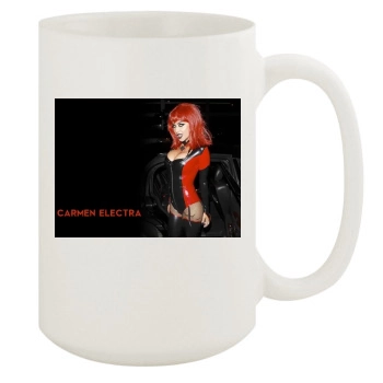 Carmen Electra 15oz White Mug