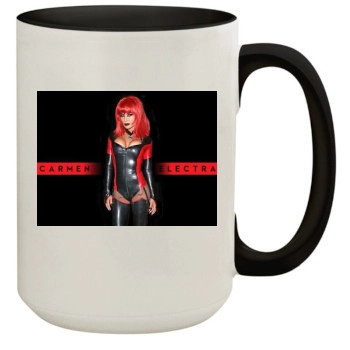 Carmen Electra 15oz Colored Inner & Handle Mug