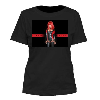 Carmen Electra Women's Cut T-Shirt