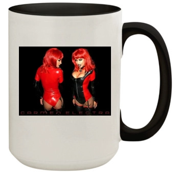 Carmen Electra 15oz Colored Inner & Handle Mug