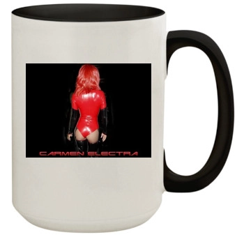 Carmen Electra 15oz Colored Inner & Handle Mug