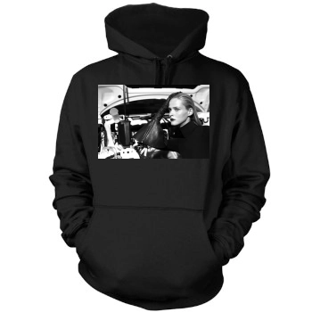 Carmen Kass Mens Pullover Hoodie Sweatshirt