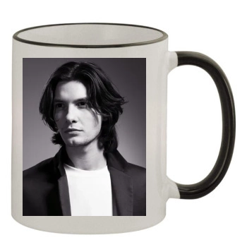 Ben Barnes 11oz Colored Rim & Handle Mug