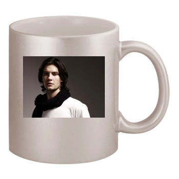 Ben Barnes 11oz Metallic Silver Mug