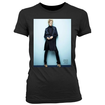 Caroline Winberg Women's Junior Cut Crewneck T-Shirt