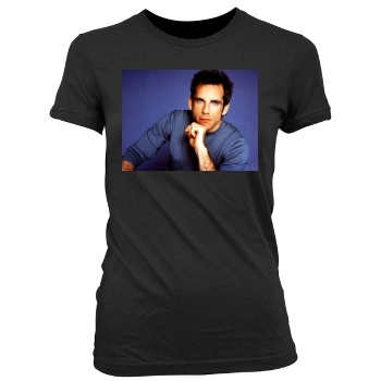 Ben Stiller Women's Junior Cut Crewneck T-Shirt