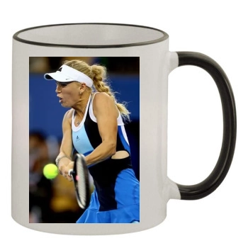 Caroline Wozniacki 11oz Colored Rim & Handle Mug