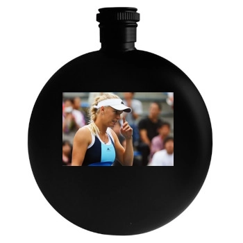 Caroline Wozniacki Round Flask