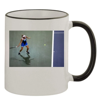 Caroline Wozniacki 11oz Colored Rim & Handle Mug