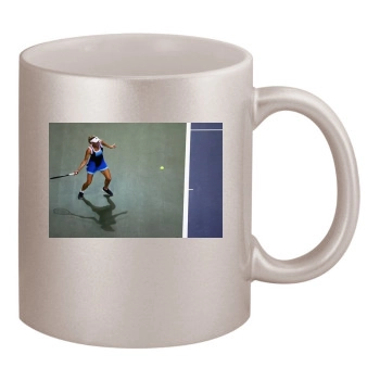 Caroline Wozniacki 11oz Metallic Silver Mug