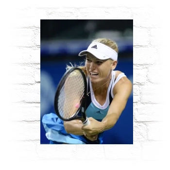 Caroline Wozniacki Metal Wall Art