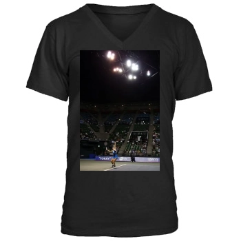 Caroline Wozniacki Men's V-Neck T-Shirt