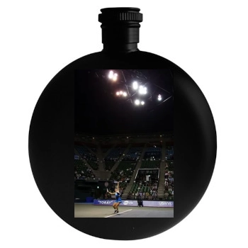 Caroline Wozniacki Round Flask