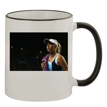 Caroline Wozniacki 11oz Colored Rim & Handle Mug