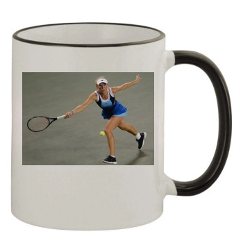 Caroline Wozniacki 11oz Colored Rim & Handle Mug