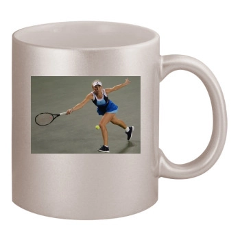 Caroline Wozniacki 11oz Metallic Silver Mug