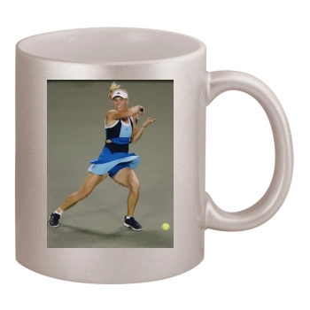 Caroline Wozniacki 11oz Metallic Silver Mug