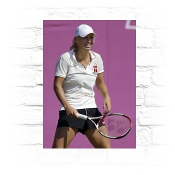 Caroline Wozniacki Metal Wall Art