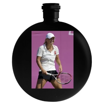 Caroline Wozniacki Round Flask