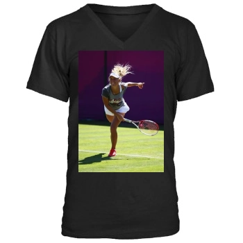 Caroline Wozniacki Men's V-Neck T-Shirt