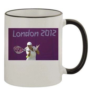 Caroline Wozniacki 11oz Colored Rim & Handle Mug