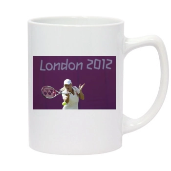 Caroline Wozniacki 14oz White Statesman Mug