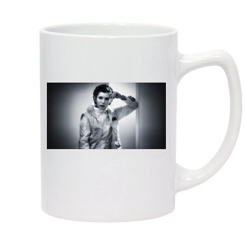 Carrie Fisher 14oz White Statesman Mug