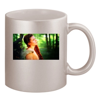 Carrie Fisher 11oz Metallic Silver Mug