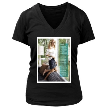 Carrie Underwood Women's Deep V-Neck TShirt