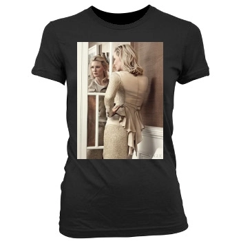 Cate Blanchett Women's Junior Cut Crewneck T-Shirt