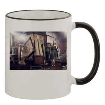 Cate Blanchett 11oz Colored Rim & Handle Mug