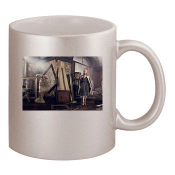 Cate Blanchett 11oz Metallic Silver Mug