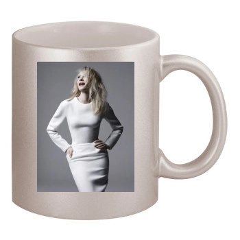 Cate Blanchett 11oz Metallic Silver Mug