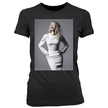 Cate Blanchett Women's Junior Cut Crewneck T-Shirt