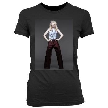 Cate Blanchett Women's Junior Cut Crewneck T-Shirt